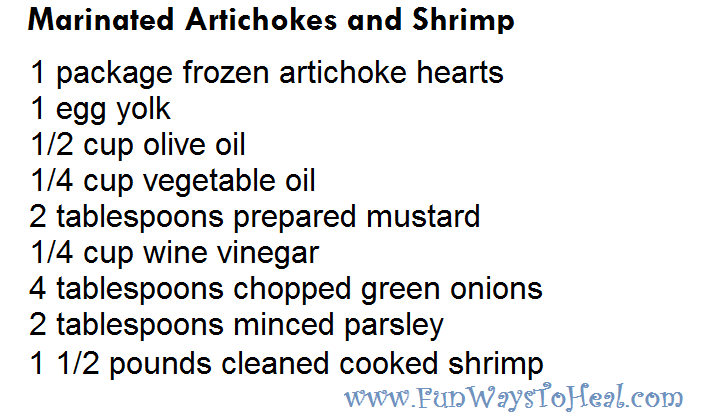 Marinated Artichokes and Shrimp Recipe