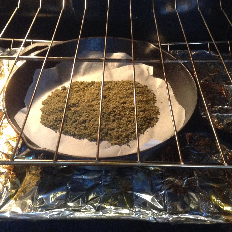 Picture of Cannabis in Oven